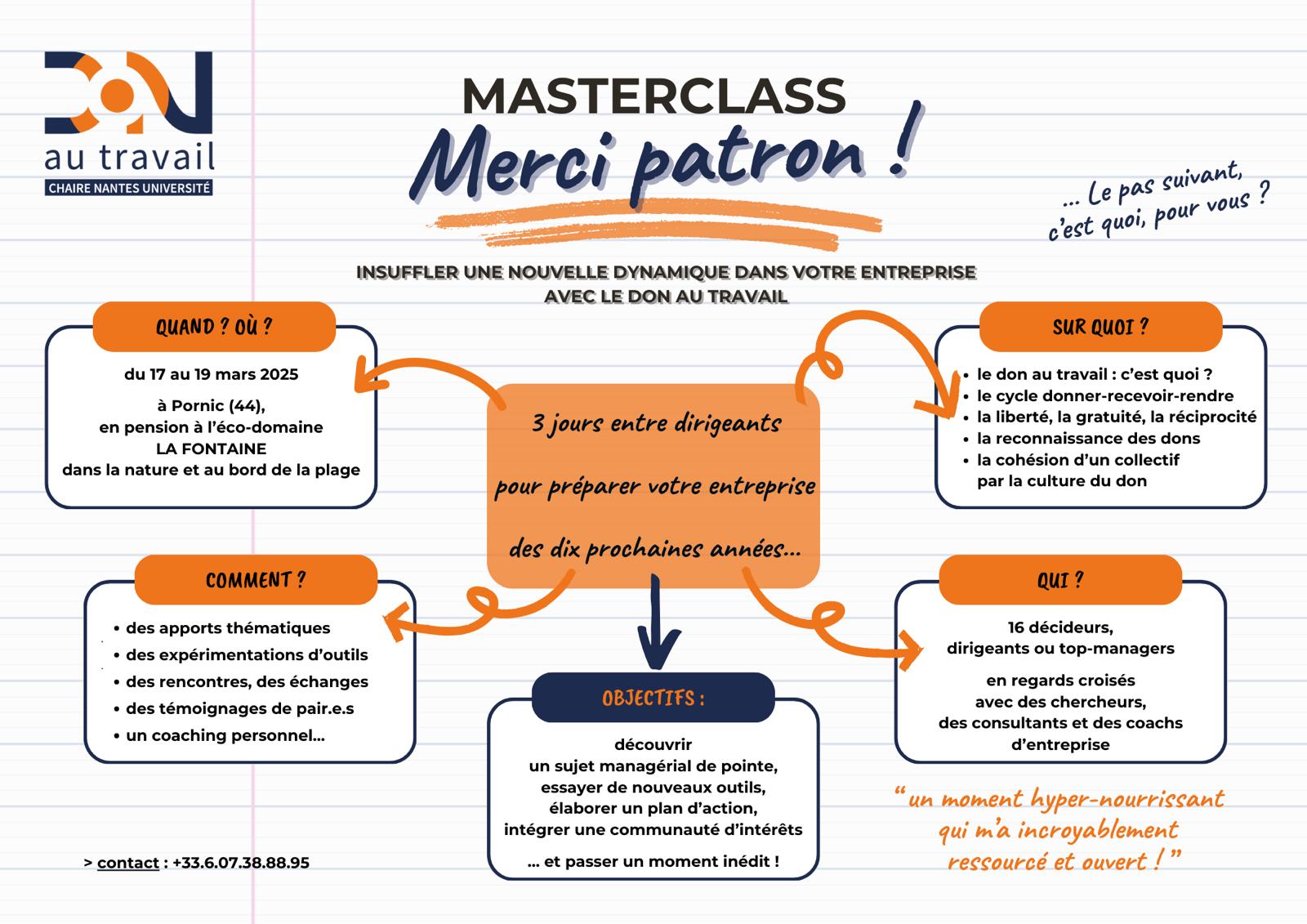MasterClass Merci Patron !